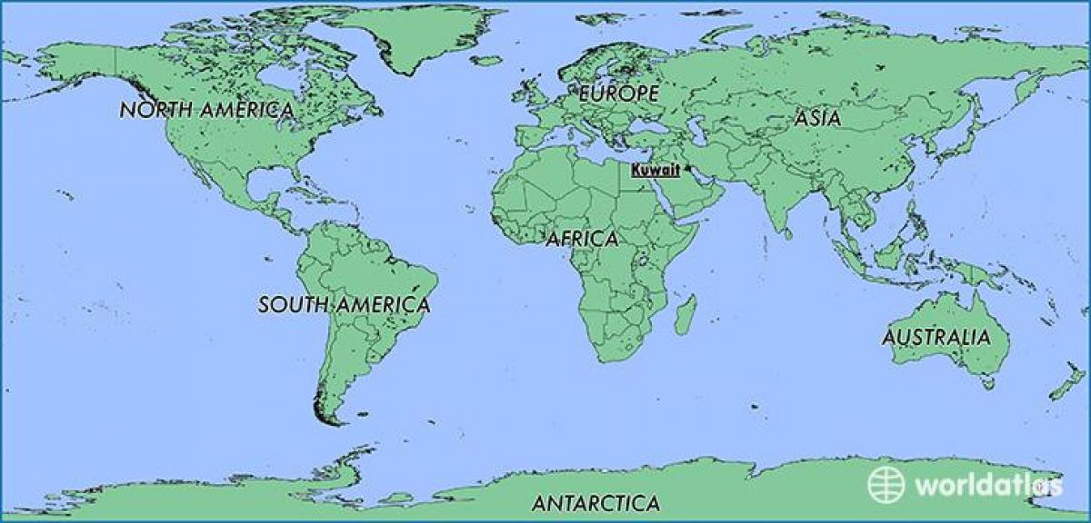 világ térkép kuvaitban