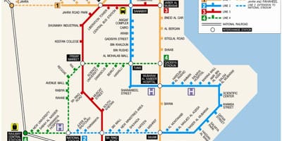 Térkép kuvait metró